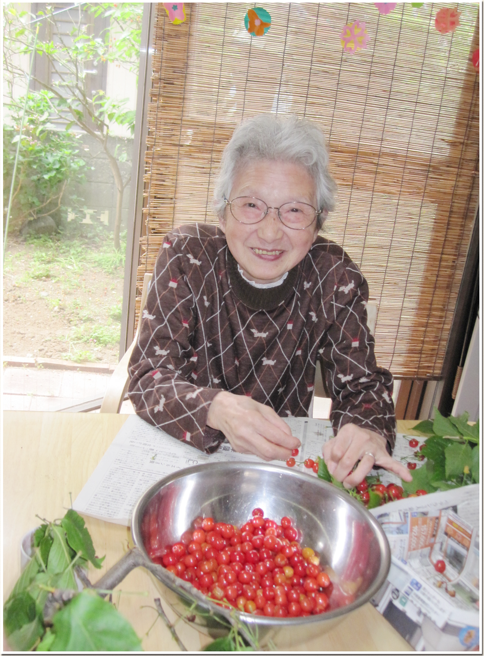 庭での活動